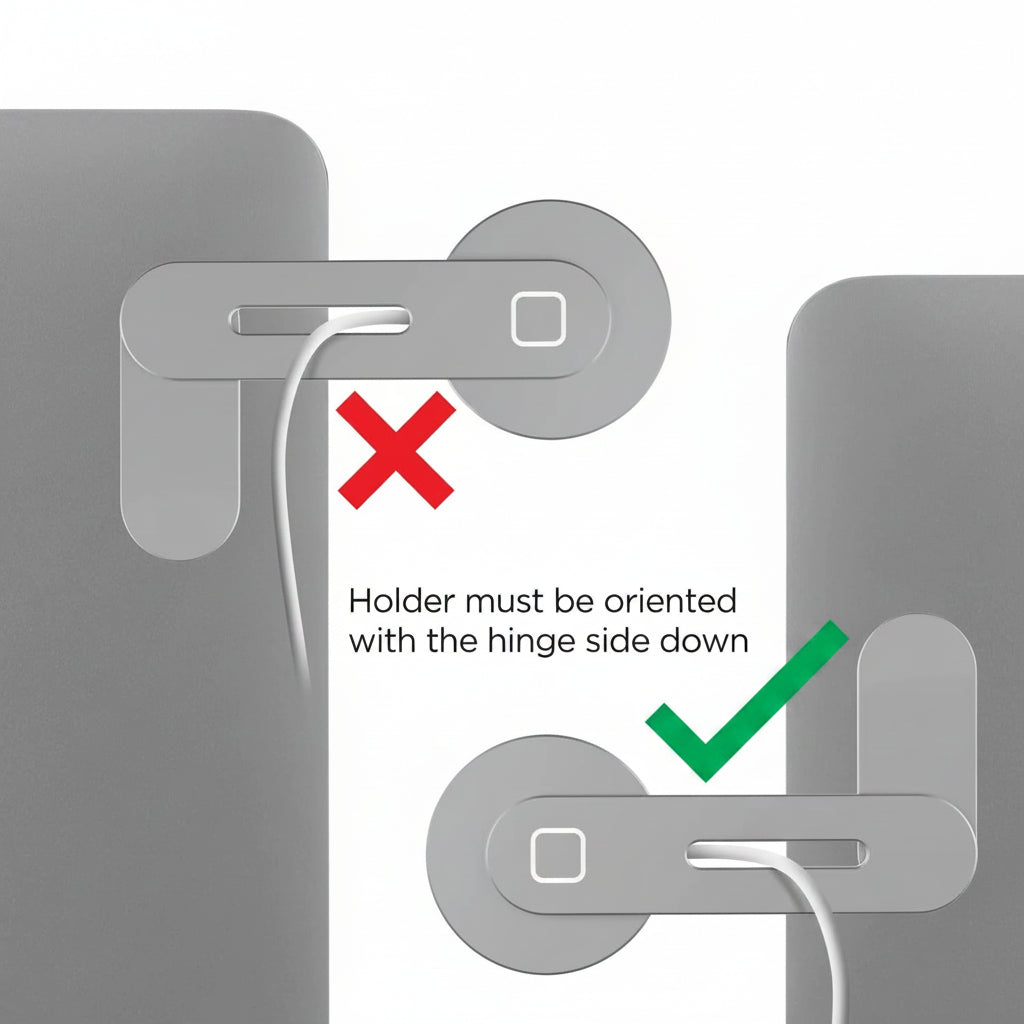 AuraSide magnetic monitor phone mount for desk setups