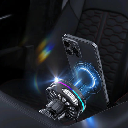 AuraDrive magnetic wireless car charger for navigation